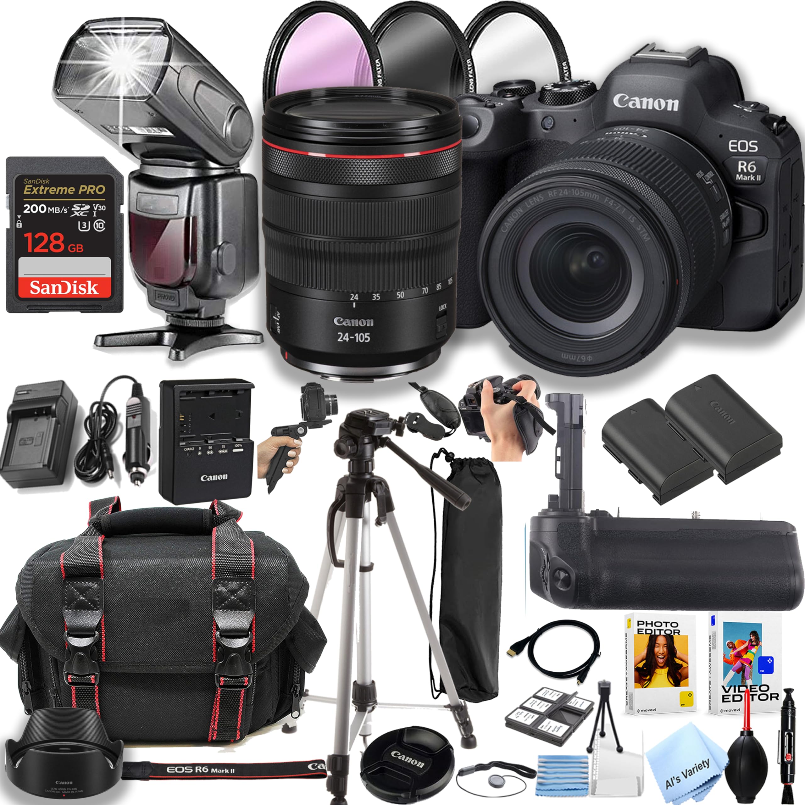 Amazon.com : Canon EOS R6 Mark II Mirrorless Digital Camera with